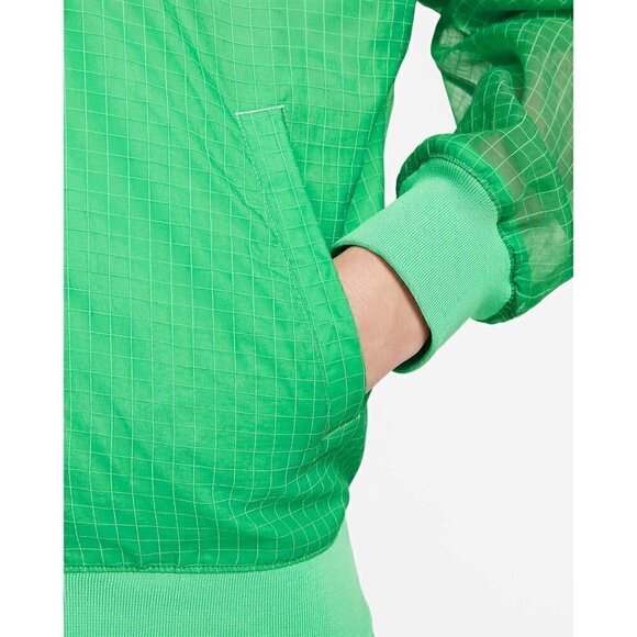 NWT Nike Sportswear Essentials Woven Varsity Bomber Jacket windbreaker XS - Picture 3 of 12